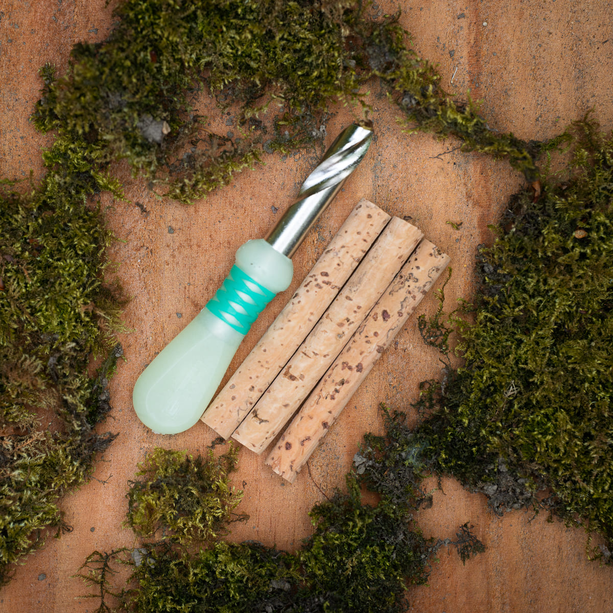 Bait Drill + Cork Sticks (3pcs)