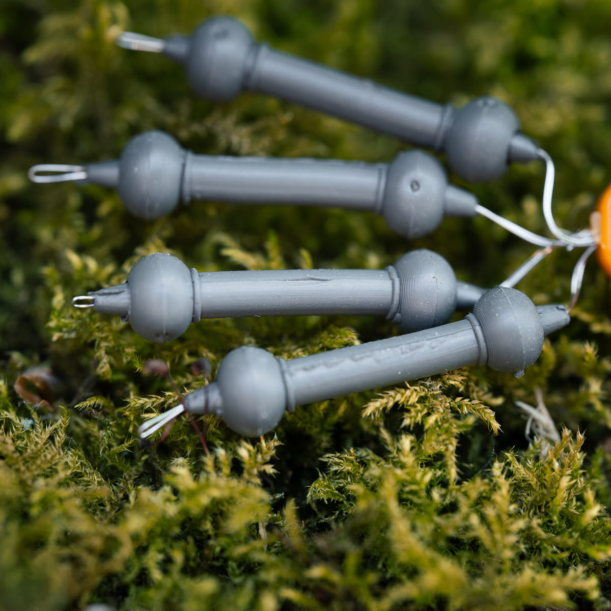 Downforce Tungsten - X-small Heli-Chod Rubber & Beads (4pcs)