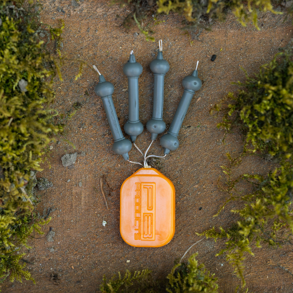 Downforce Tungsten - X-small Heli-Chod Rubber & Beads (4pcs)