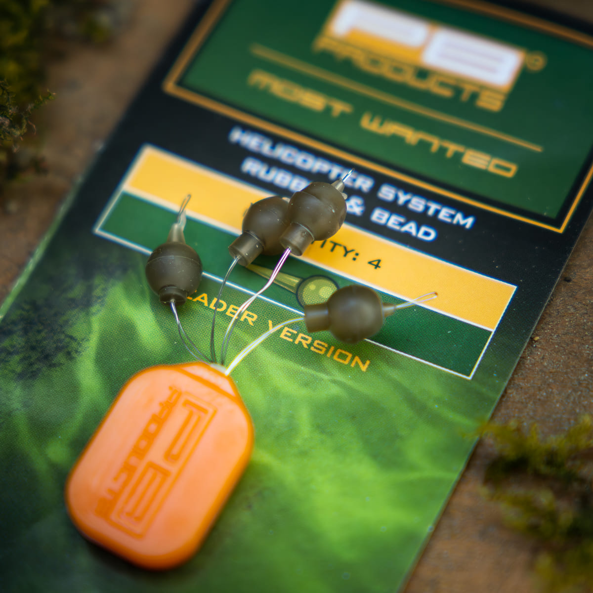 Helicopter System Rubber & Beads (4pcs)