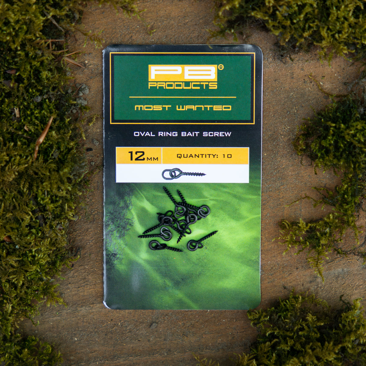 Oval Ring Bait Screw 12mm (10pcs)