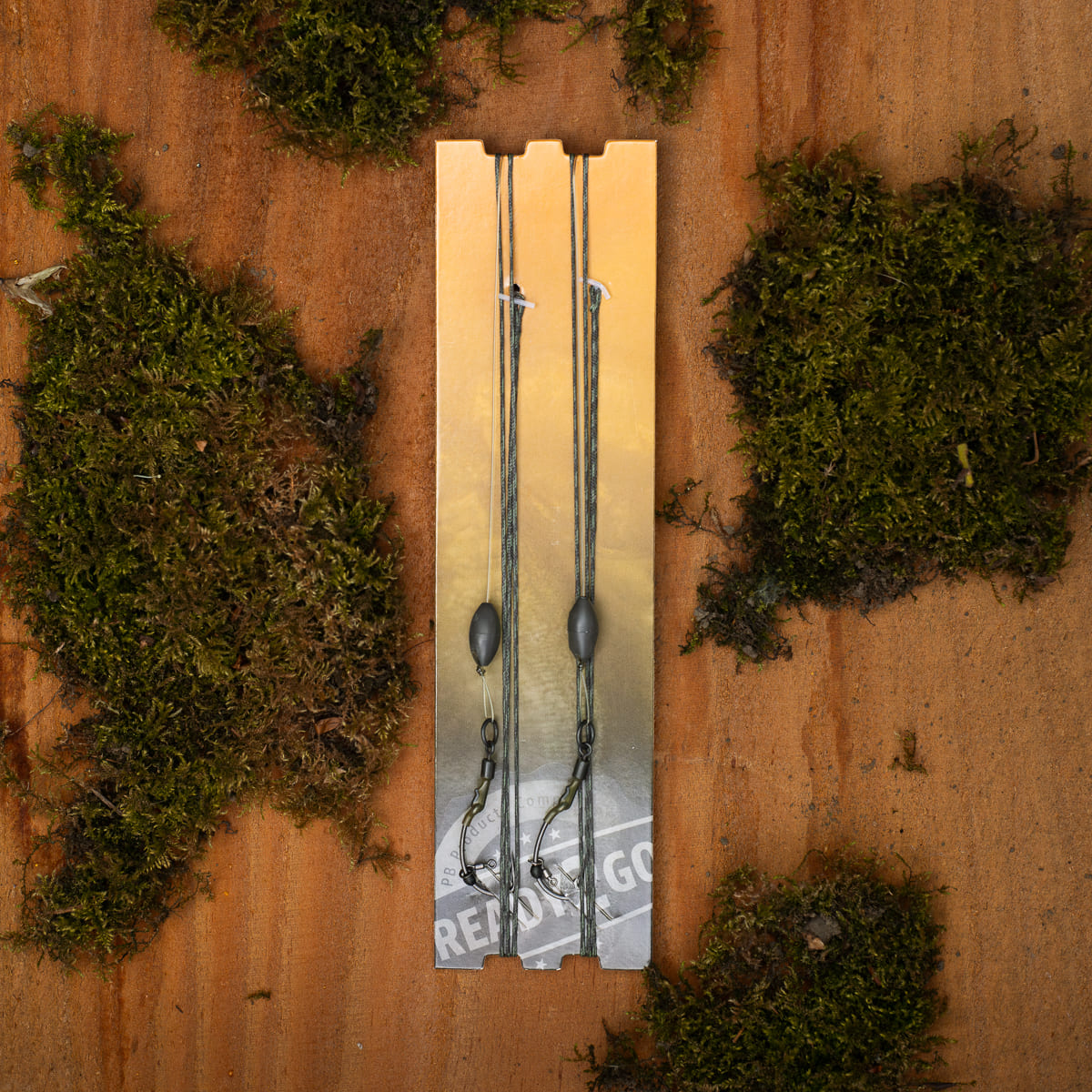 R2G Clip Silk Ray Leader 90/Ronnie Hinged Stiff Rig (2pcs)