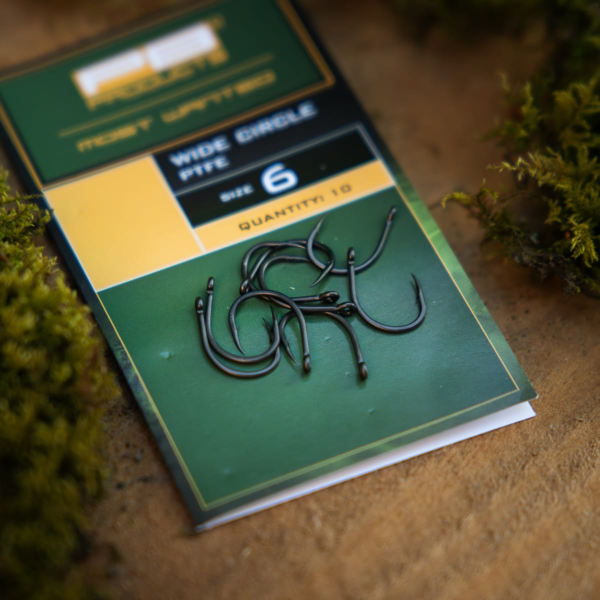 Wide Circle Hook PTFE (10pcs)