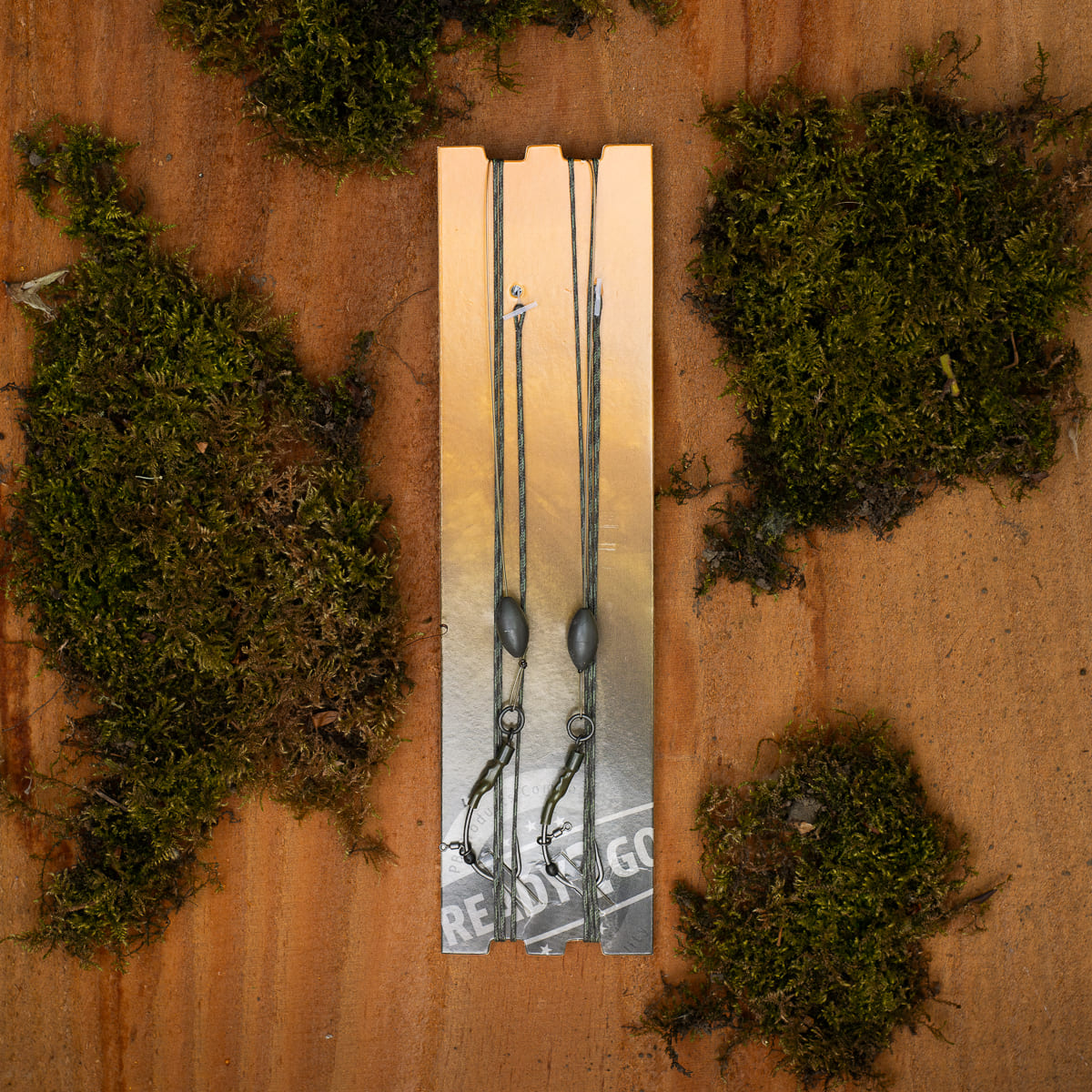 R2G Clip Silk Ray Leader 90/Ronnie Hinged Stiff Rig (2pcs)