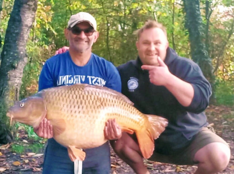 57lb Common caught by Dee P. at Lake 1