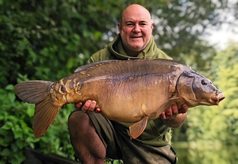 31lb 5oz Mirror caught by Jason S. at Heron