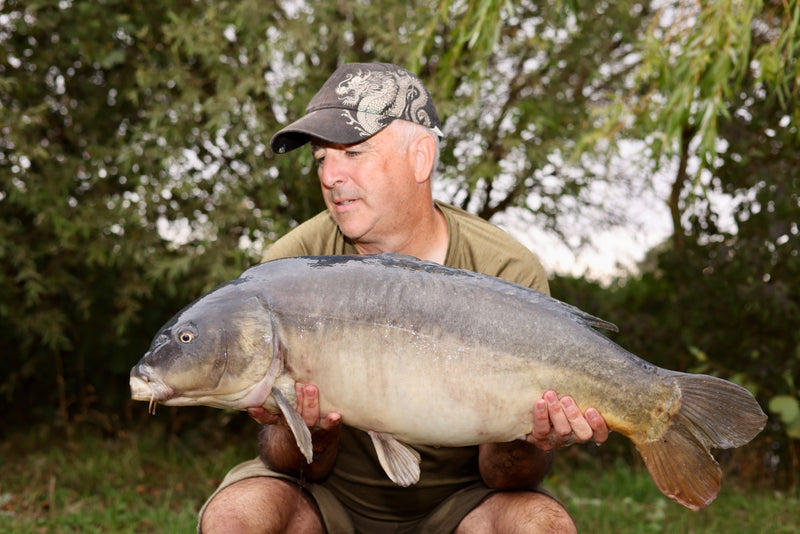 23lb 6oz Mirror caught by Jason F. at Whittlemere