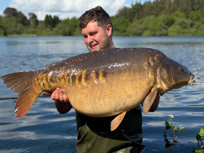 53lb 2oz Mirror caught by Chris F.